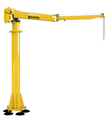 Kundel - Jib Cranes / Free standing & Foundationless