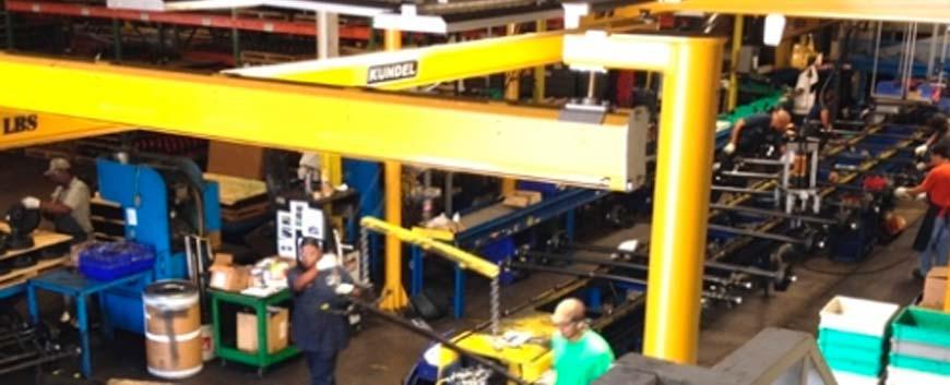 Overhead Factory Cranes | The Workhorse of the Factory