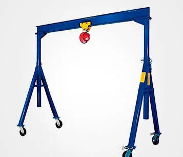 Adjustable Height Steel Portable Gantry Crane