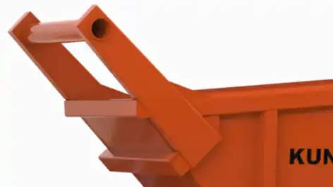 Extended walk bar for increased bucket grip