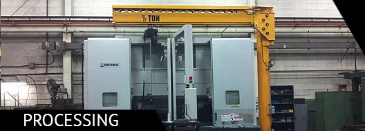 processing jib crane cnc machine 1 ton