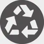 sustainable materials icon