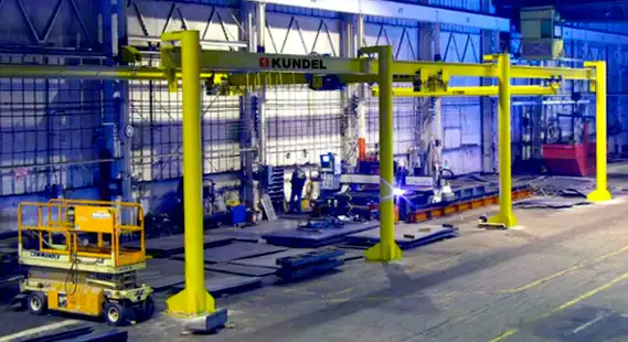 TTRAC overhead crane