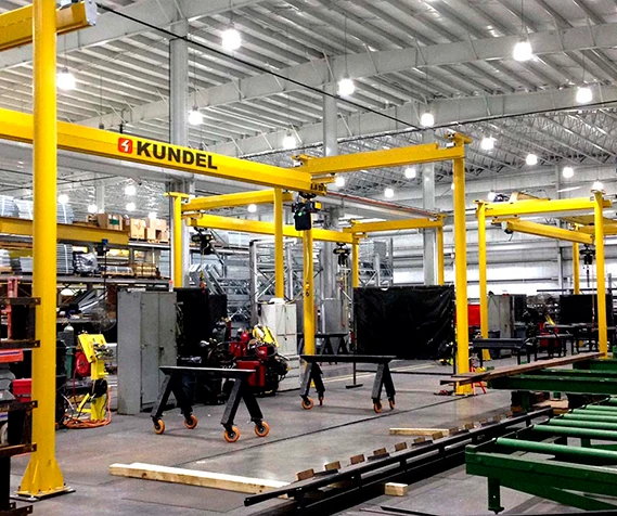 3-Ton overhead bridge crane