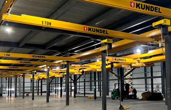 3-Ton overhead bridge crane