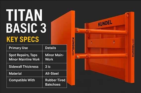 titan basic 3 trench shield