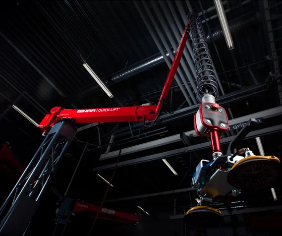 ergonomic lifting arms