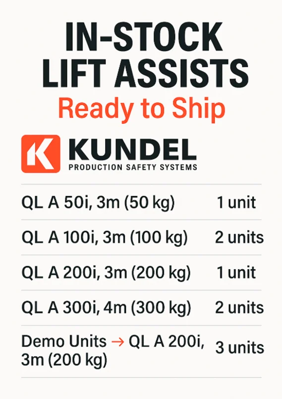 Quick-Lift Arms
