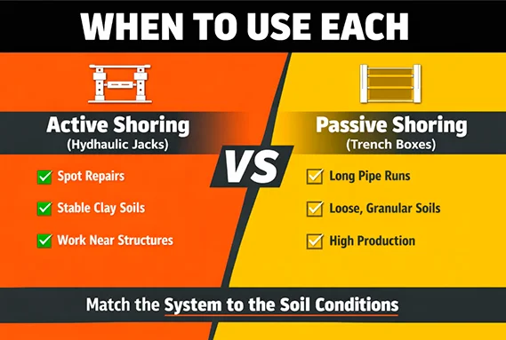 hydraulic trench jacks